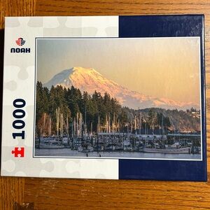 Noah 1000-Piece Marina Jigsaw Puzzle - Blue/White